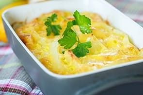 Sformato di patate e brie