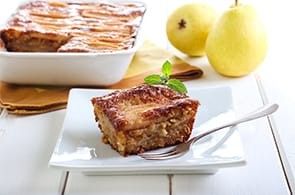 Sformato di pera e brie