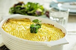 Sformato pesto e brie