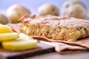 Sformato salame e brie