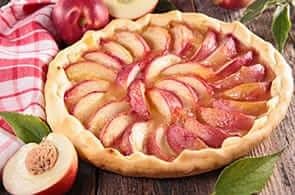 Tarte Tatin di Pesche