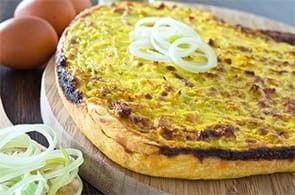 Torta Salata Porri e Patate