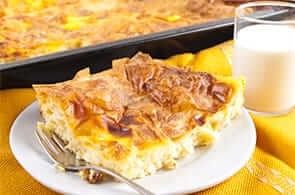 Torta salata con brie