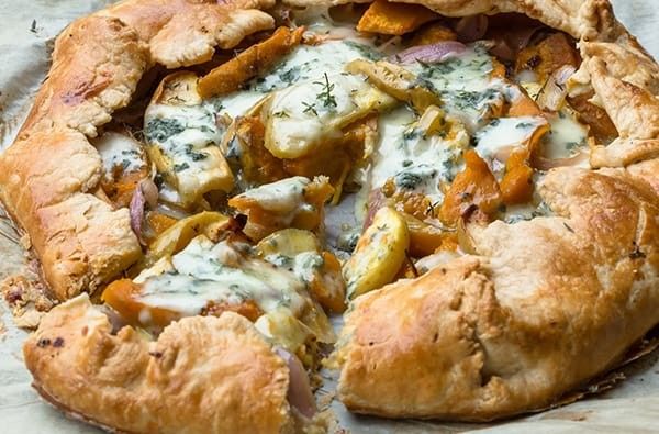 Quiche con Roquefort