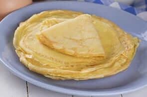 Crêpes di albumi
