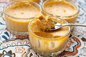 Flan di cardi e brie