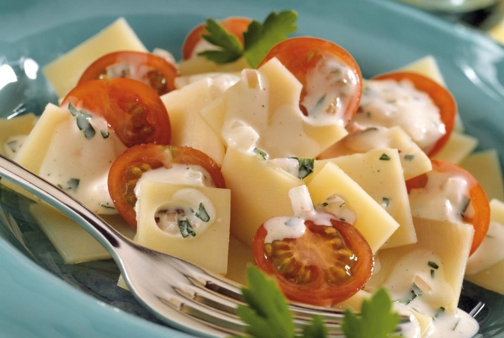 Insalata di Emmental con Mostarda