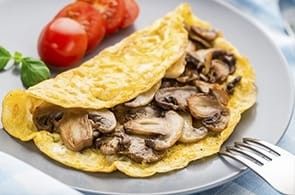 Omelette ai Funghi