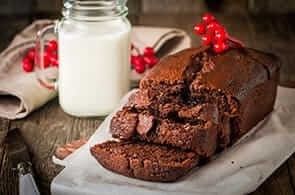 Plumcake al cacao