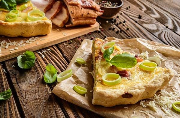 Quiche con Camembert