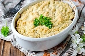 Sbriciolata Zucchine e Brie