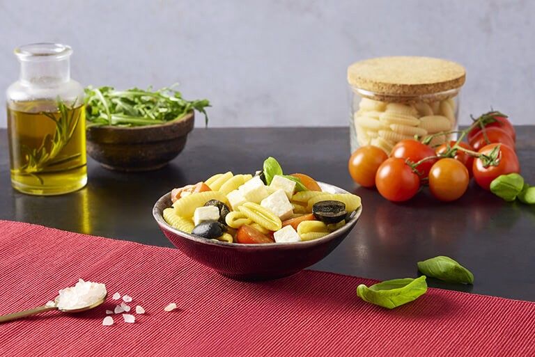 Pasta fredda con feta
