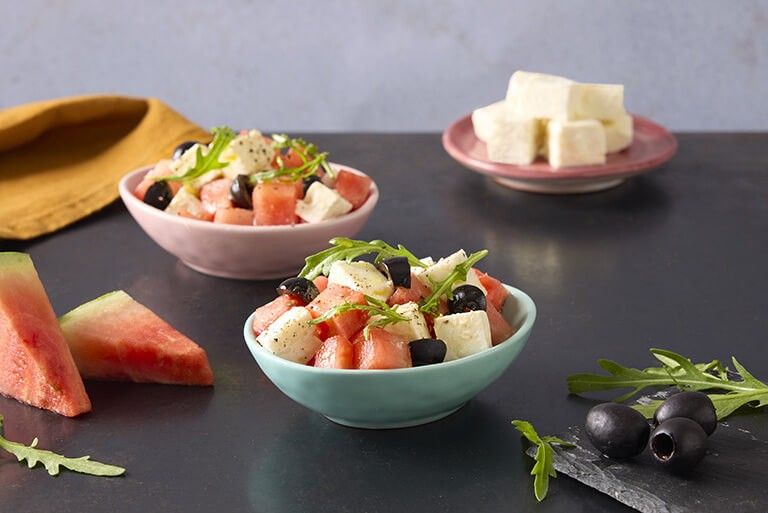 Insalata anguria e feta