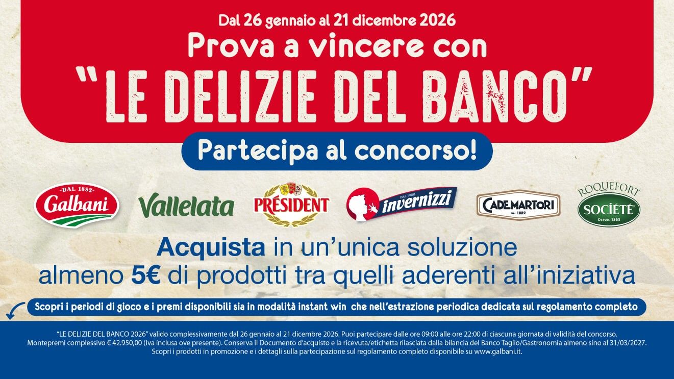 9978 PRESIDENT Desktop 1321x743px Le delizie del banco 2026